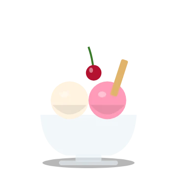 Fruit Salad & Ice Cream